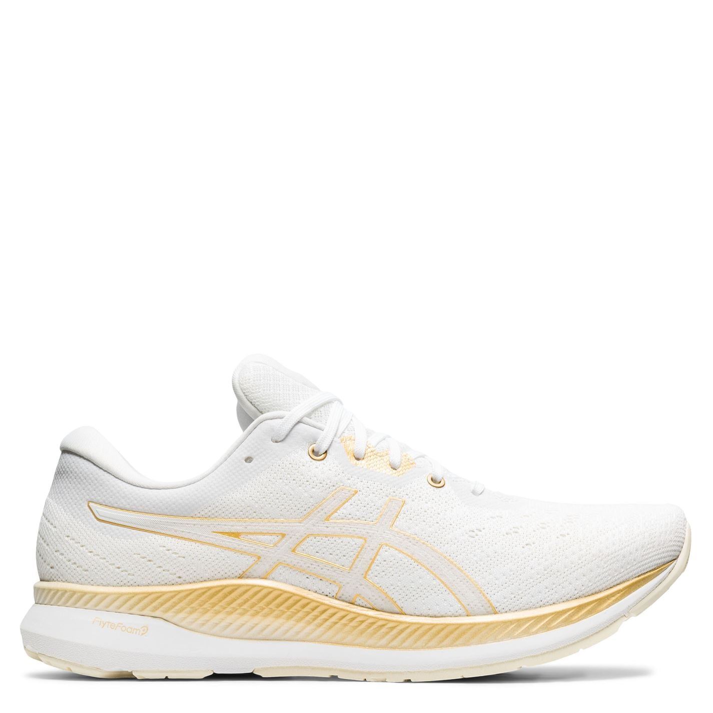 mens white asics trainers
