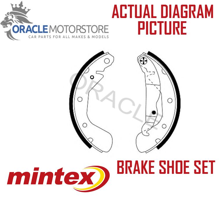 MFR332 NEW MINTEX REAR BRAKE SHOE SET