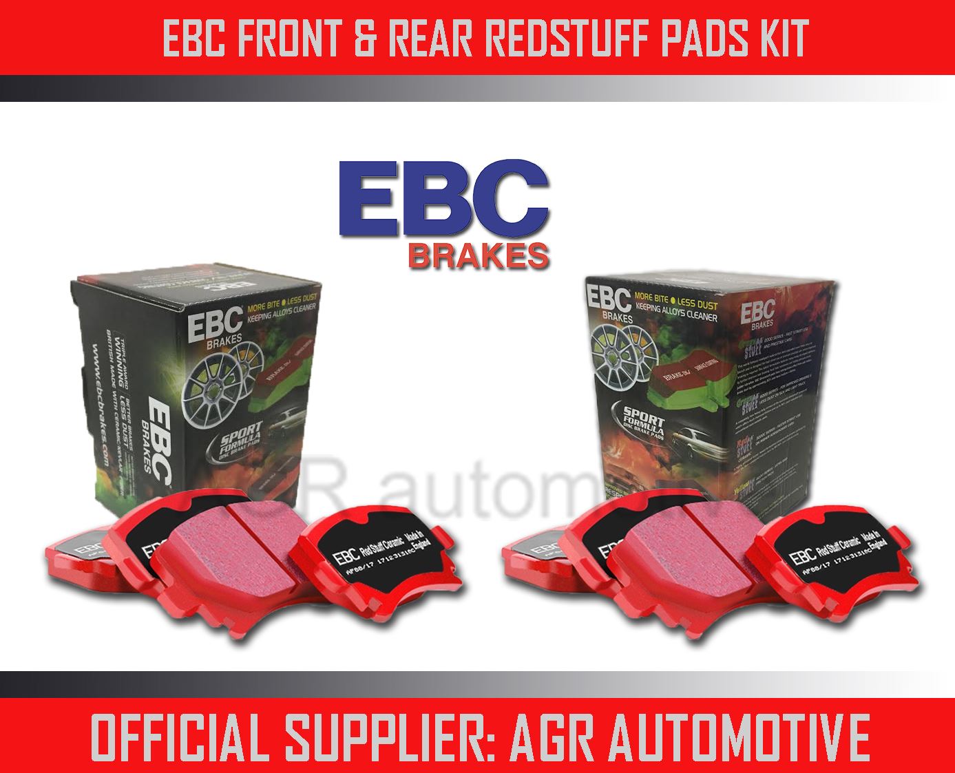 OEM SPEC FRONT AND REAR DISCS PADS FOR FORD FOCUS MK1 2.0 ST170 170 BHP 2002-05