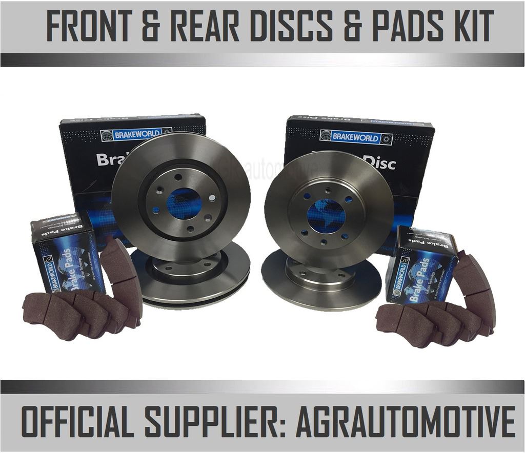 8194 FRONT AND REAR BRAKE DISCS AND PADS FOR LEXUS RX400H 3.3 5//2005-12//2009