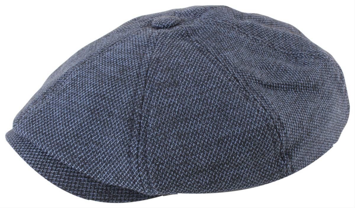blue baker boy hat