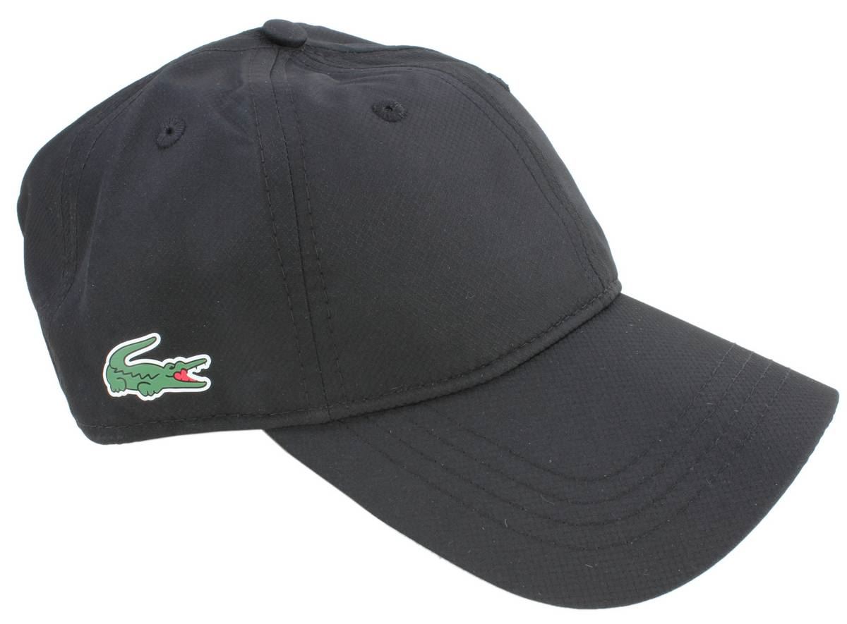 Casquette de baseball Lacoste pour homme - Noir - Photo 1 sur 4
