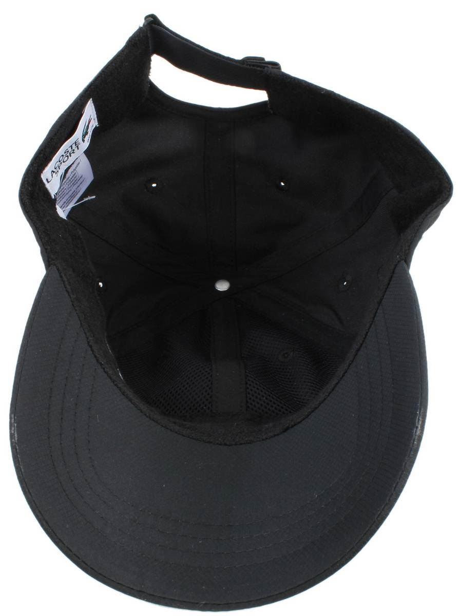 Casquette de baseball Lacoste pour homme - Noir - Photo 2 sur 4
