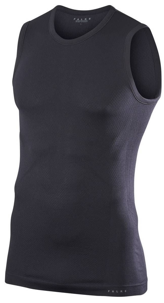 Falke Mens Singlet Vest - Black | eBay