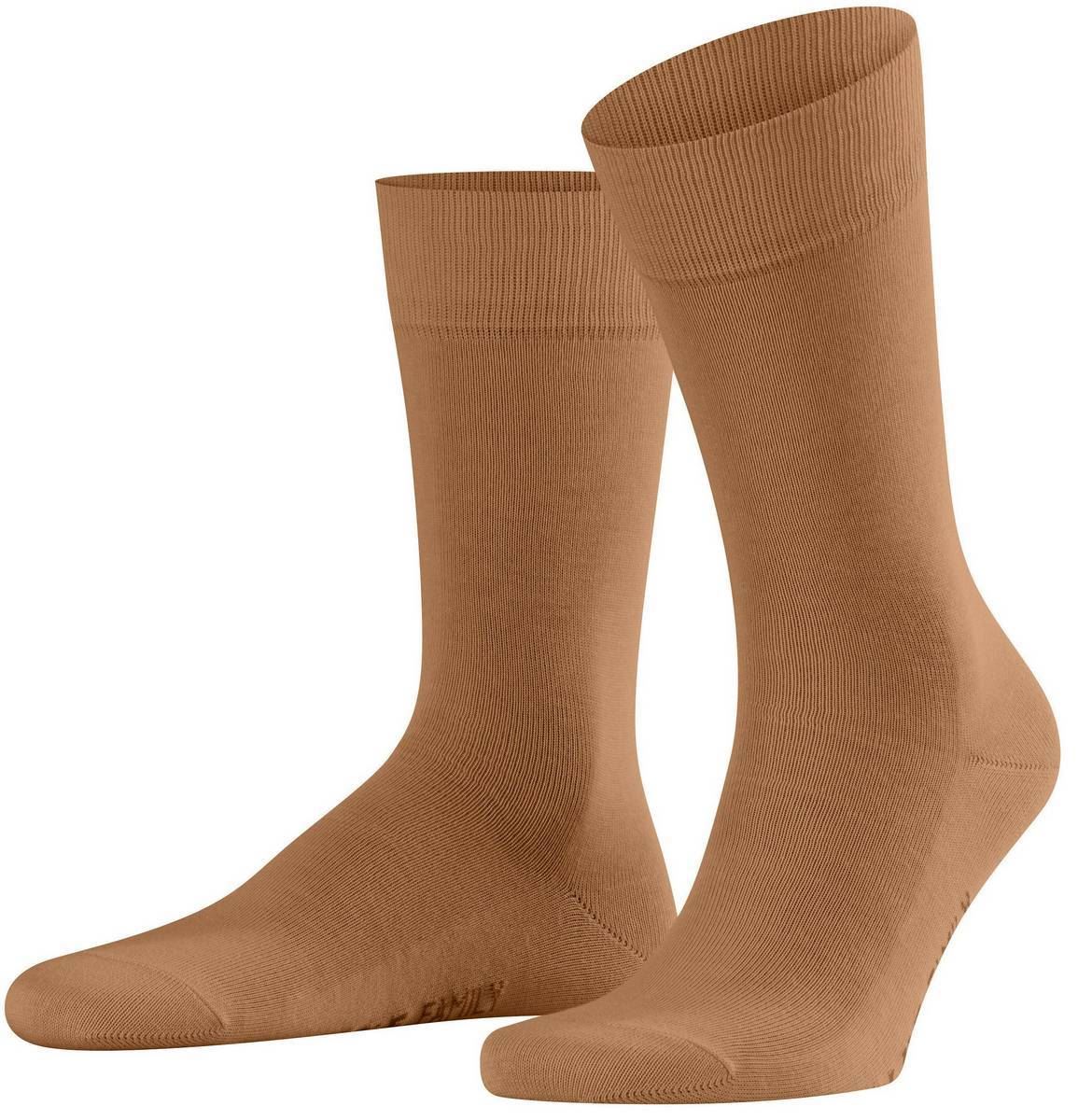 3 Paar Falke Family Herren Socken 43-46 BRAUN