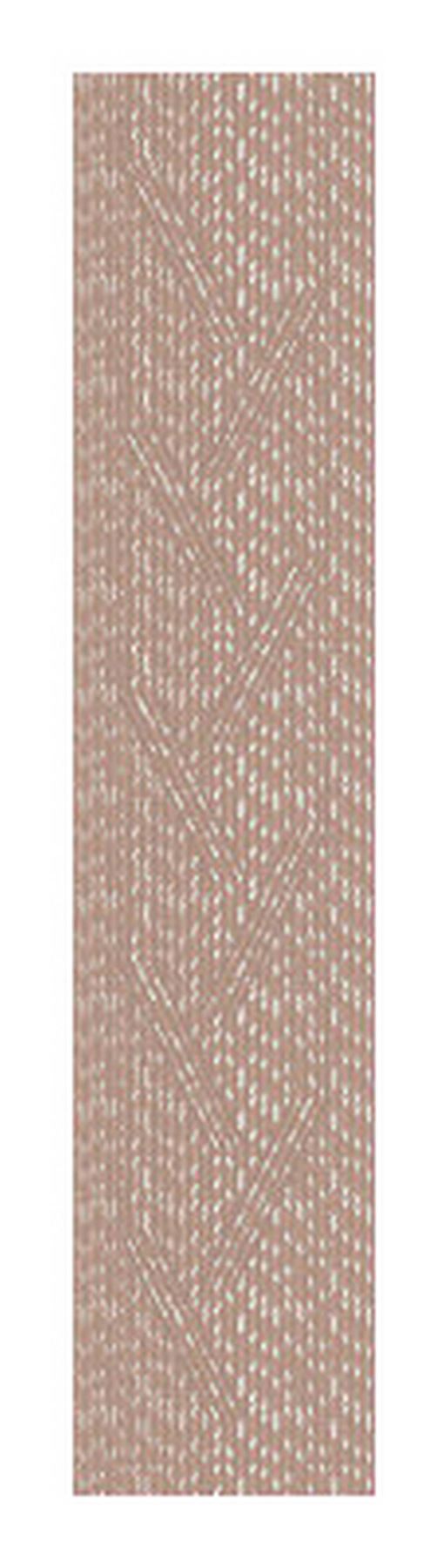 Falke Unisex Ribbed Lambswool Scarf - Sand Beige