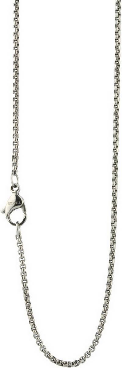 Ti2 Titanium Mens Extra Fine Venetian Inka Chain Silver