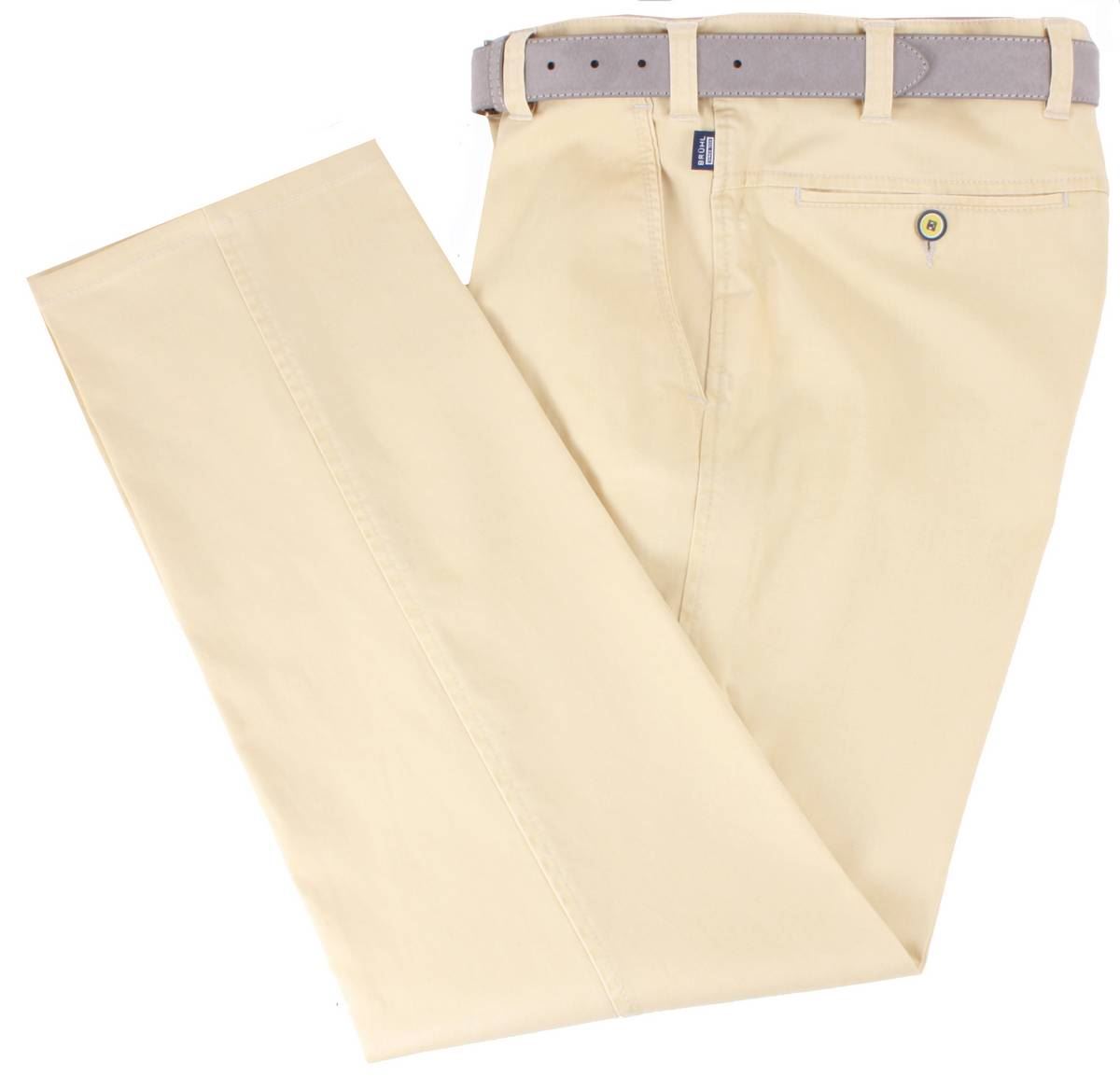 BRUHL Mens Catania B Mover Chinos - Maize Yellow