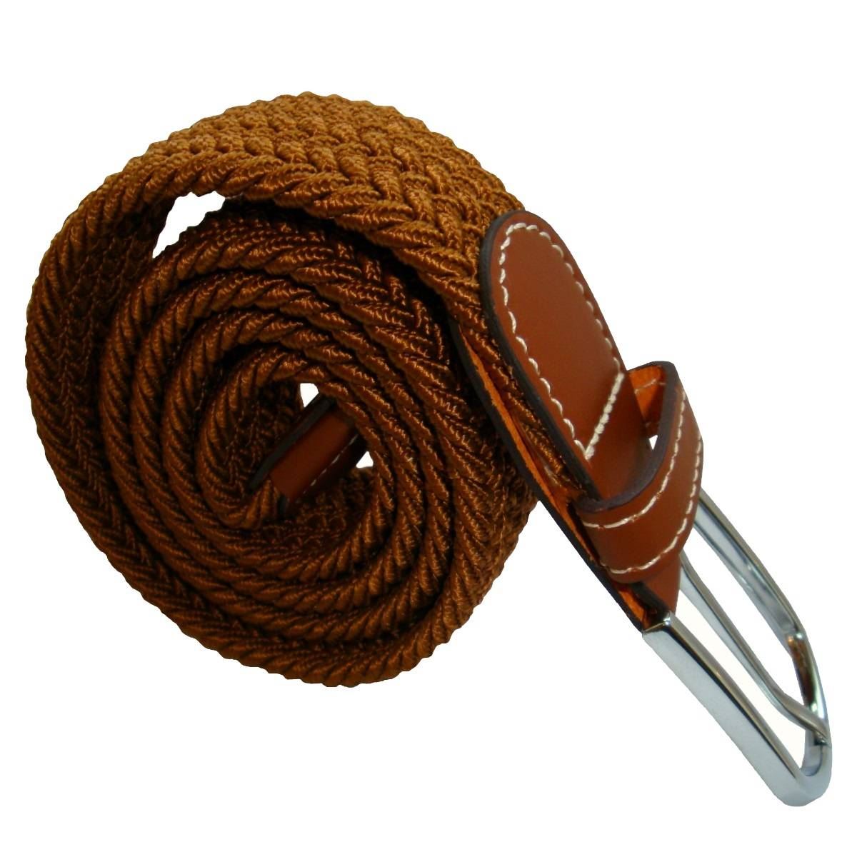 Bassin and Brown Mens Four Colour Woven Belt NWT Men main image 3
