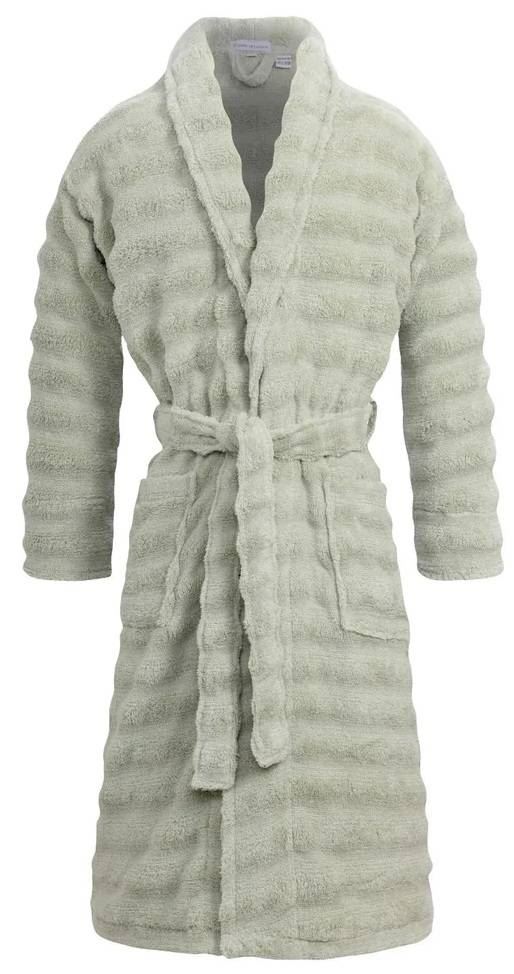 Bown of London Womens Marmara Towelling Dressing Gown - Sage Green | eBay UK