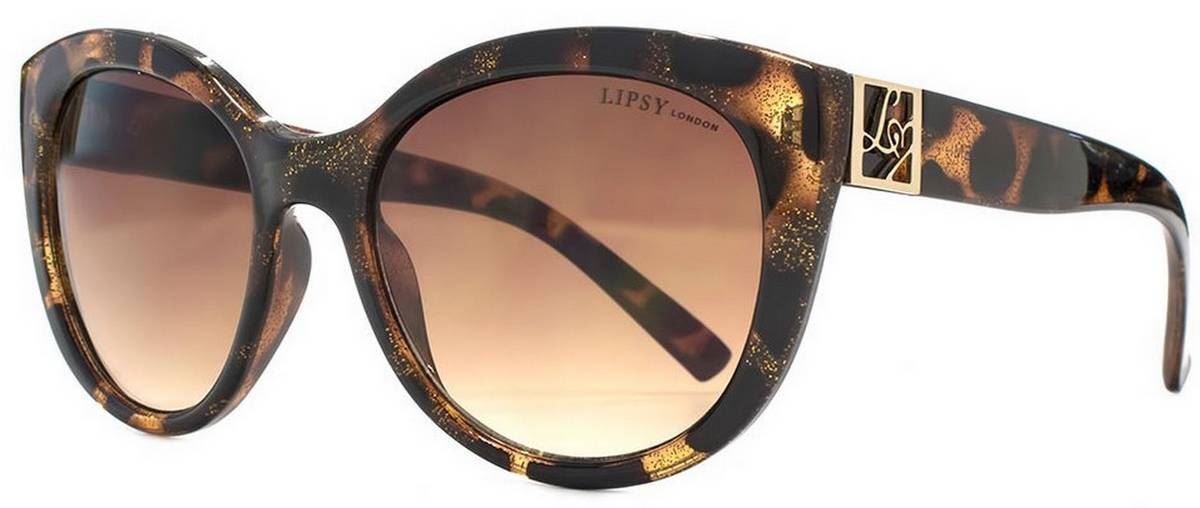 Lipsy London Womens Cat Eye Sunglasses - Brown/Black | eBay