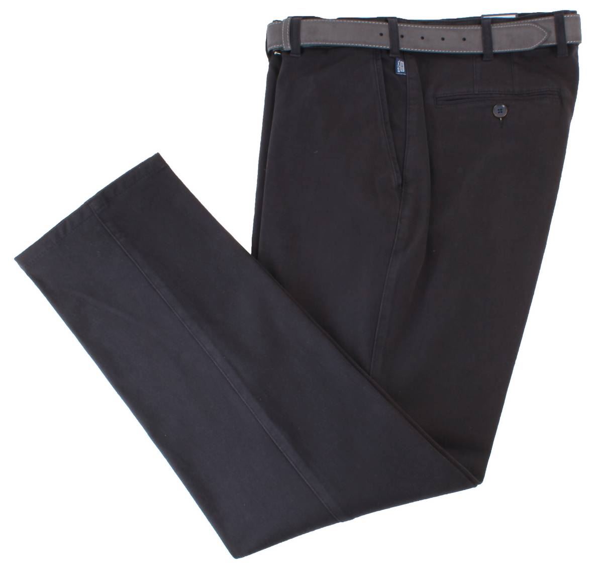 BRUHL Mens Parma B Mover High Stretch Chinos - Marine Navy