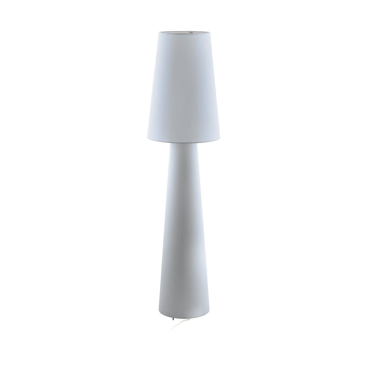 Details About Eglo Classic Table Lamp Bedside Light Fabric Base Pleated Shade Blue