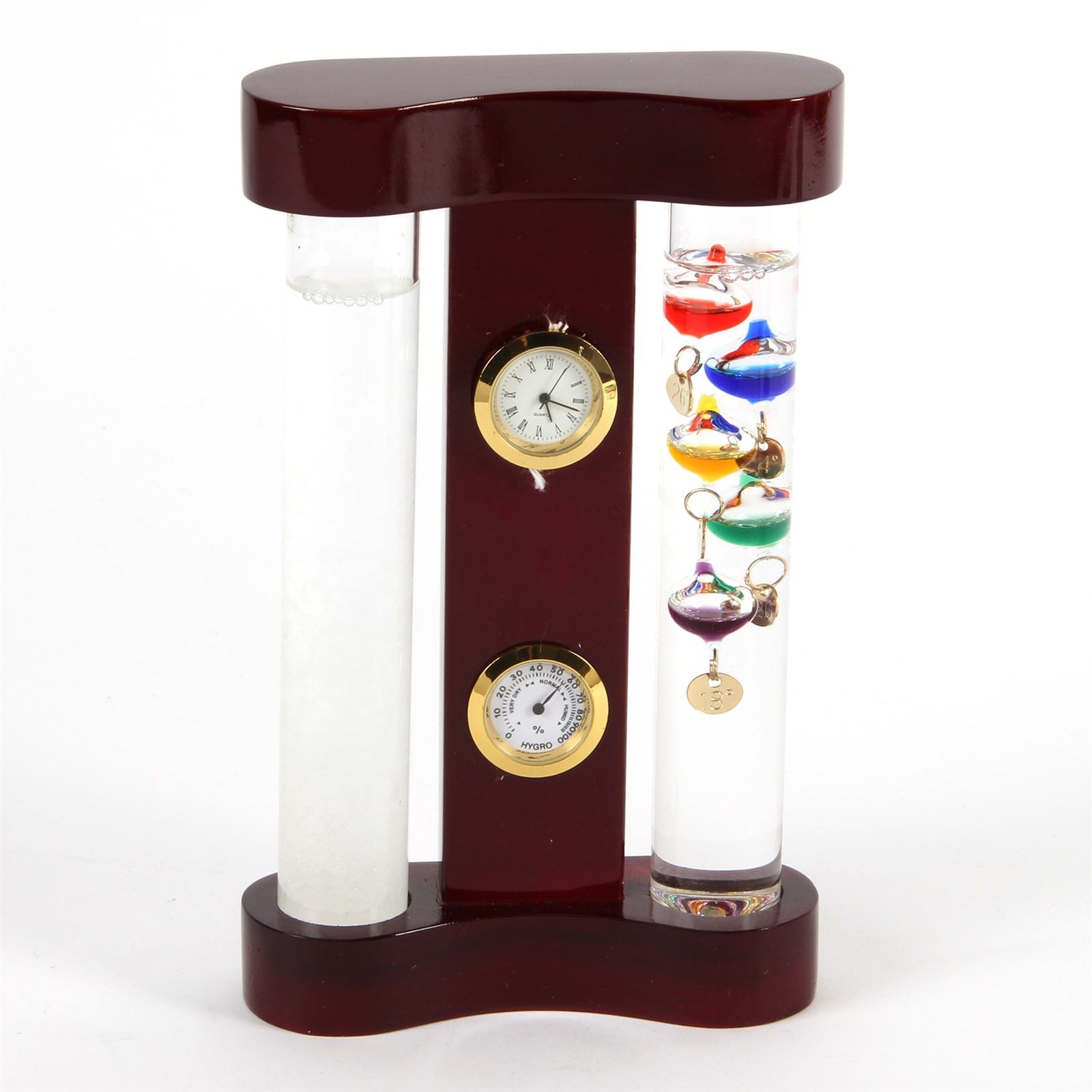 Galileo Thermometer & Storm Glass 18cm Colour 5 bulb eBay
