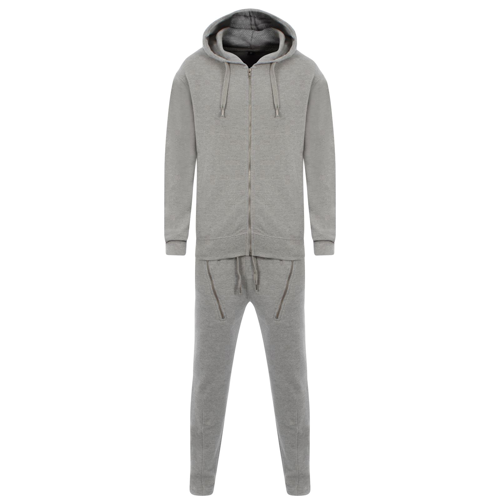grey designer tracksuit mens