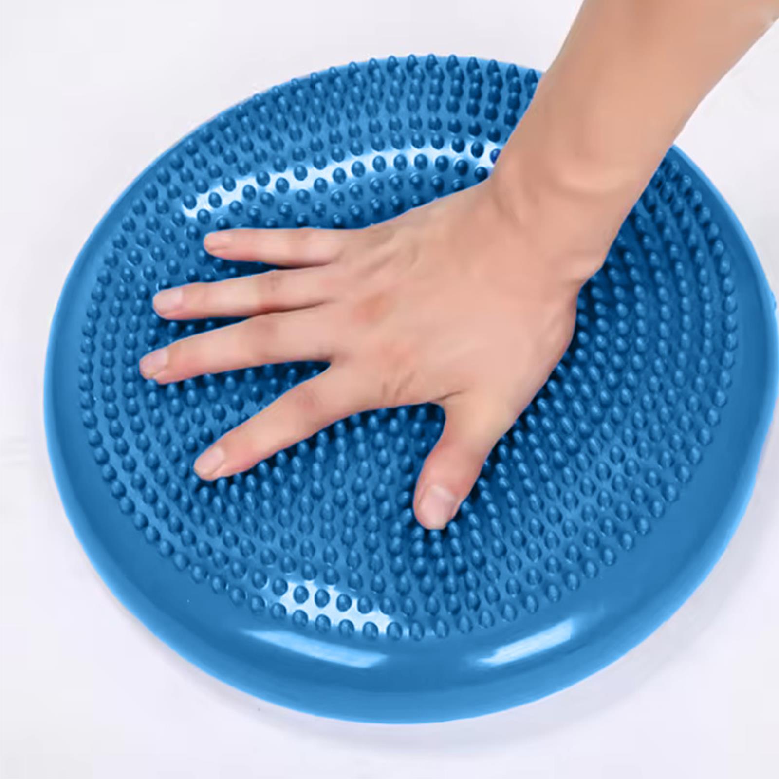 Cojín inflable de equilibrio oscilante disco de estabilidad yoga tabla de aire ayuda de entrenamiento - Imagen 13 de 16