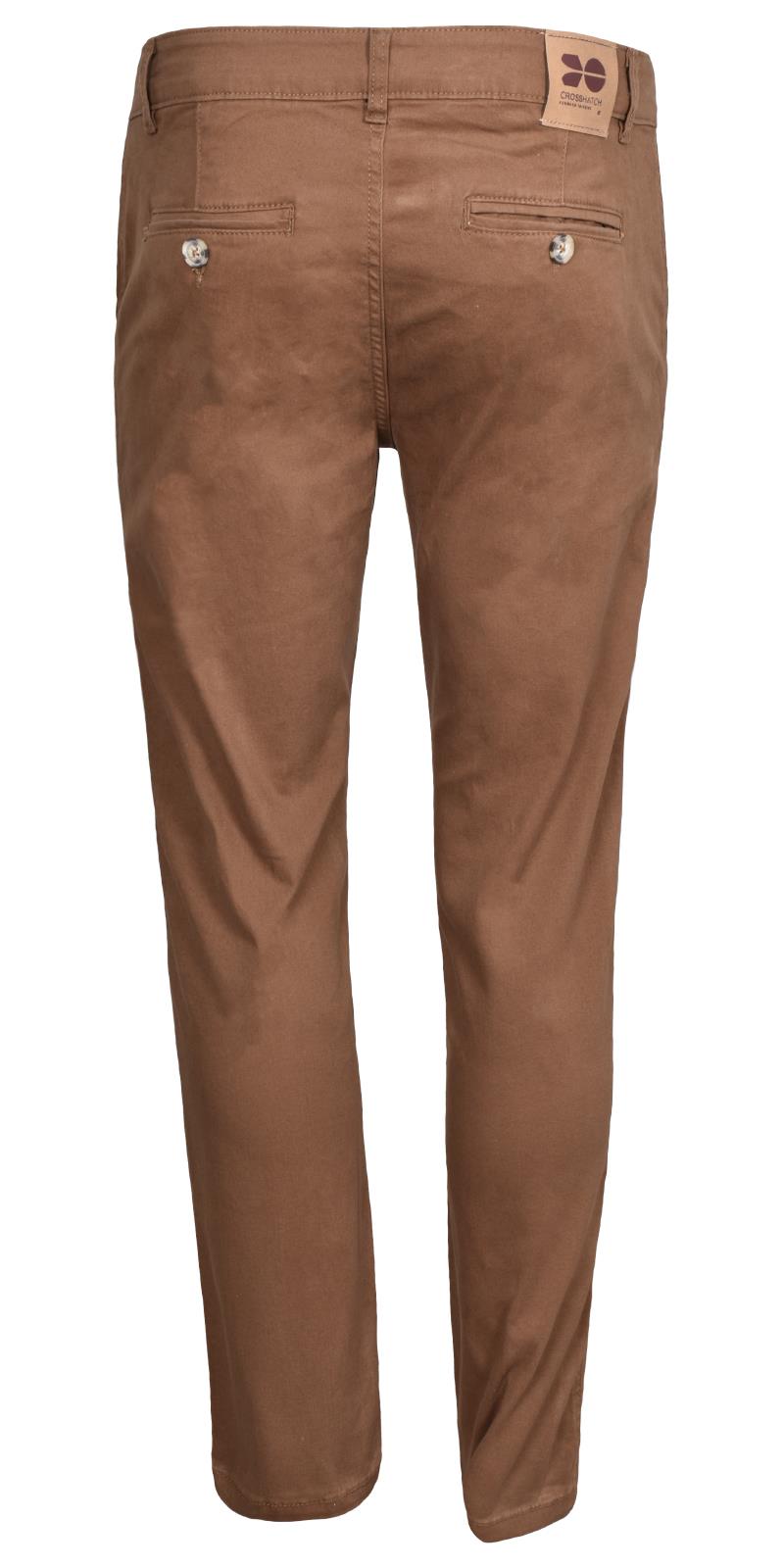 Pantalones de mezclilla CROSSHATCH para hombre elásticos chinos de diseñador informales de trabajo baratos - Imagen 35 de 74