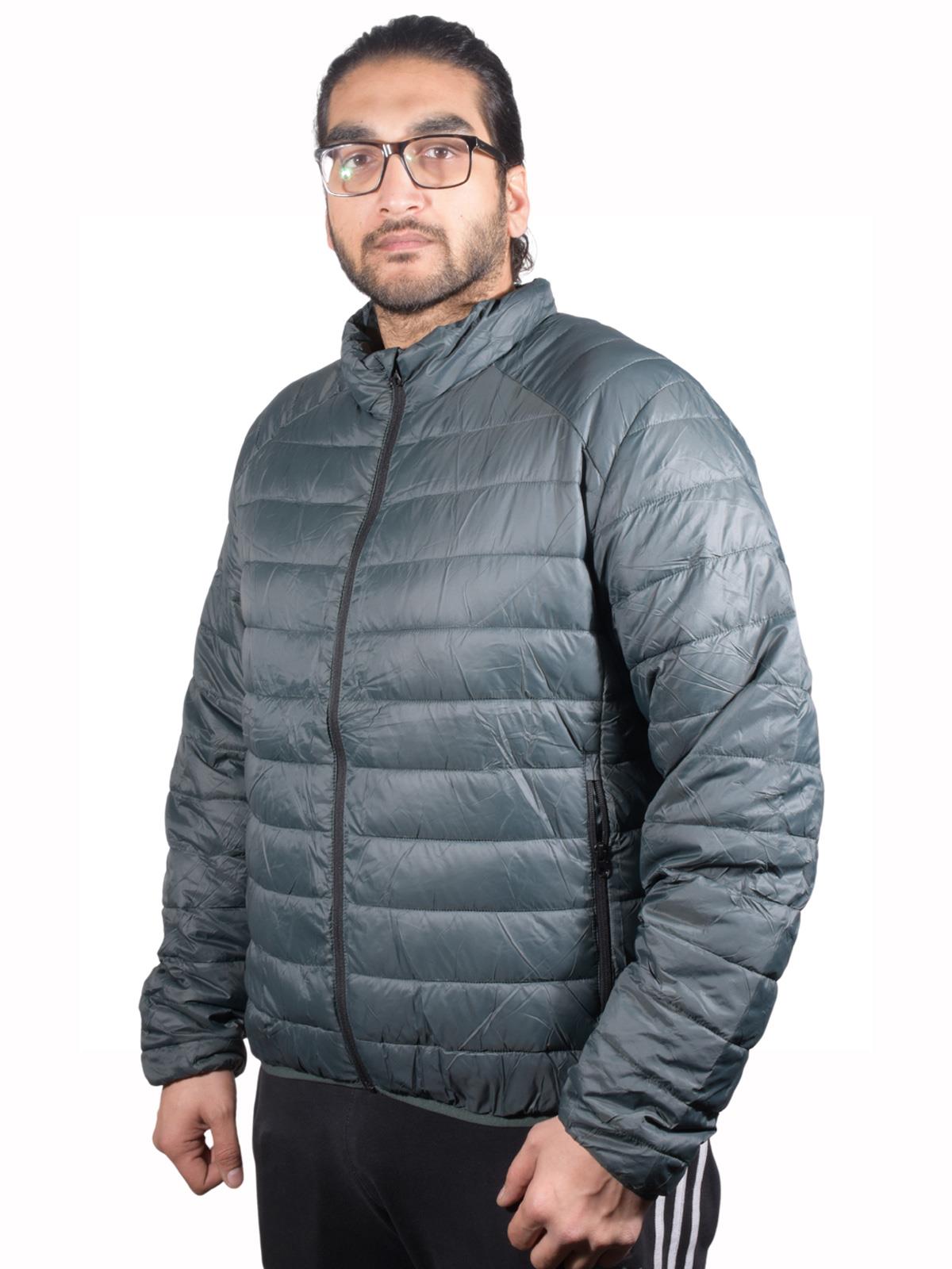 Chaquetas acolchadas para hombre resistentes al agua bombardero cálido acolchado acolchado abrigo de invierno top - Imagen 12 de 40