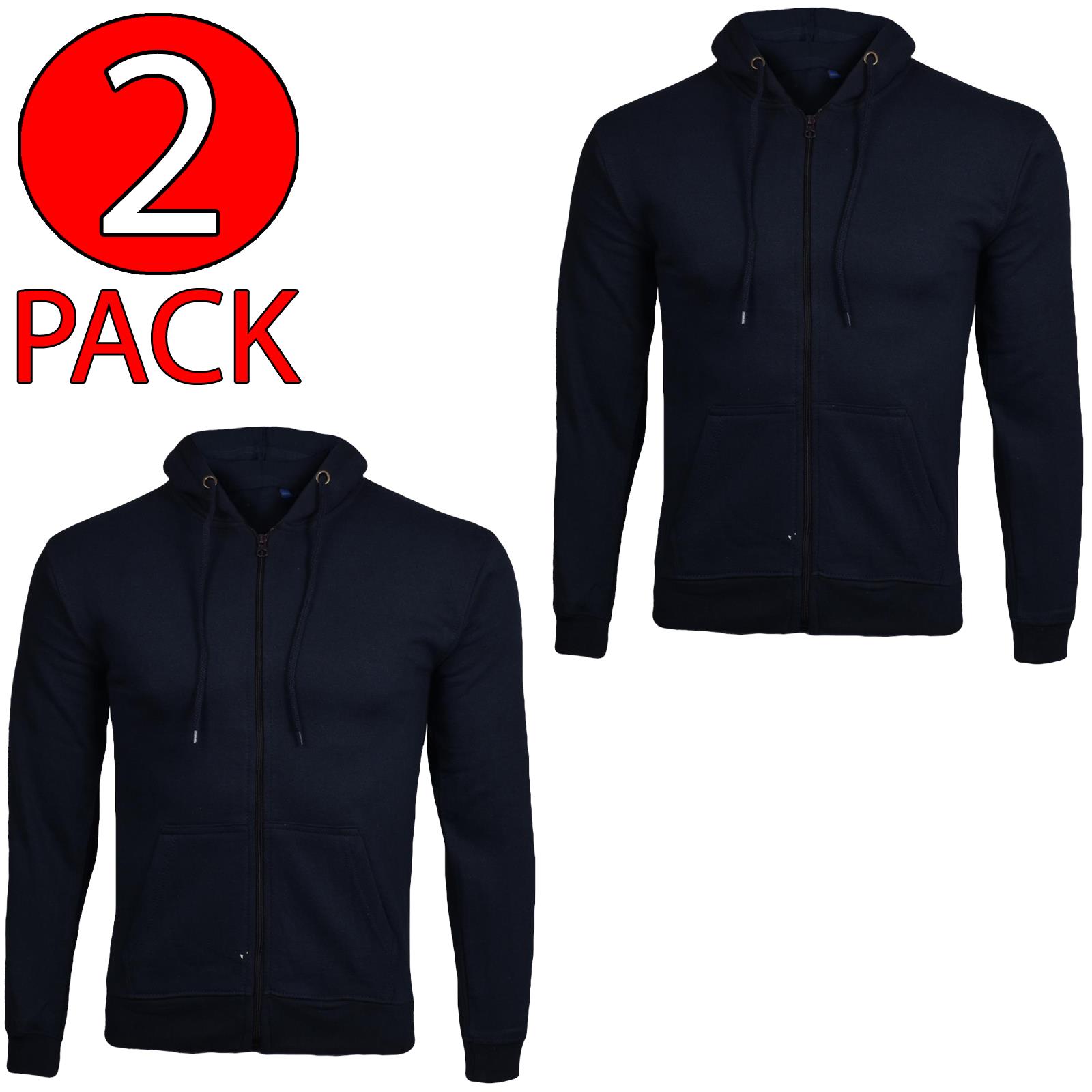 Kids Zip up Hoodie Sweatshirts PE School Jumpers Fleece Hoodies For Boys Girls - Picture 197 of 264