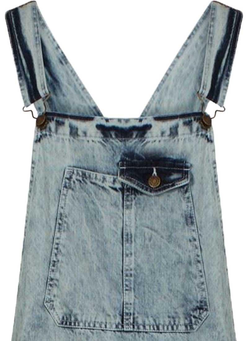 Hombres Mujeres Denim Dungarees Largo Algodón Informal Mono Pantalones Pechera Monos - Imagen 13 de 23