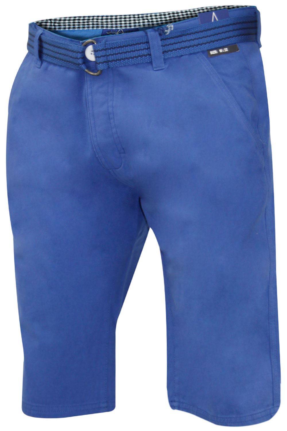 Herren Chino Shorts Freizeit Halb Hose 100% Baumwolle Sommer Jeans Frei Webgürtel - Bild 12 von 79