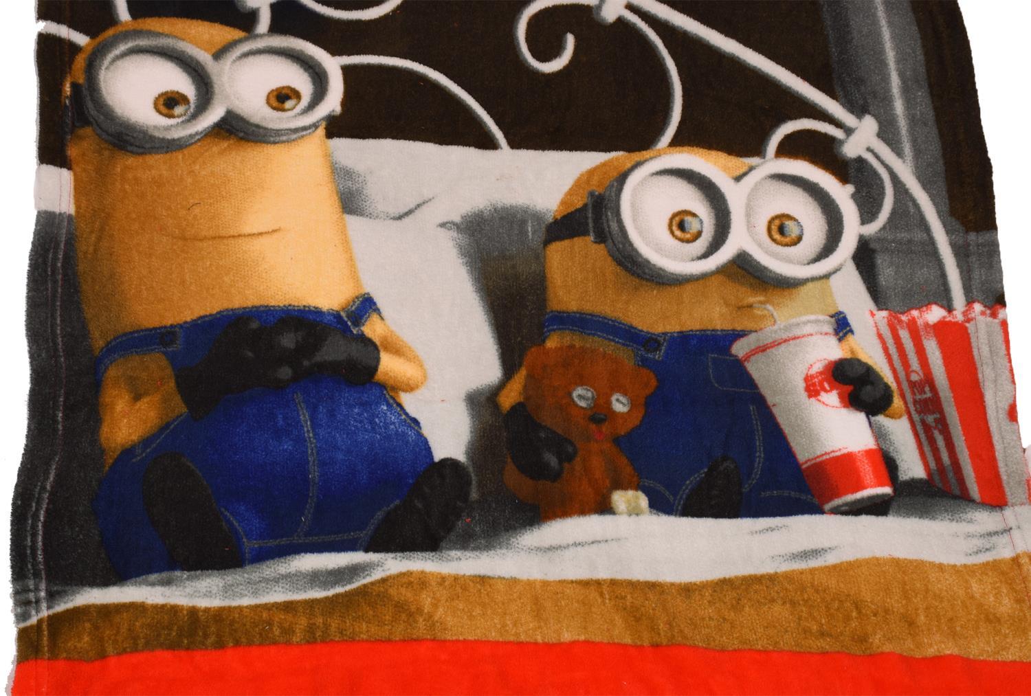 2&4Pack Kids Fleece Blanket Throw Over Super Soft Novelty Character Bed Blanket - Picture 9 of 27