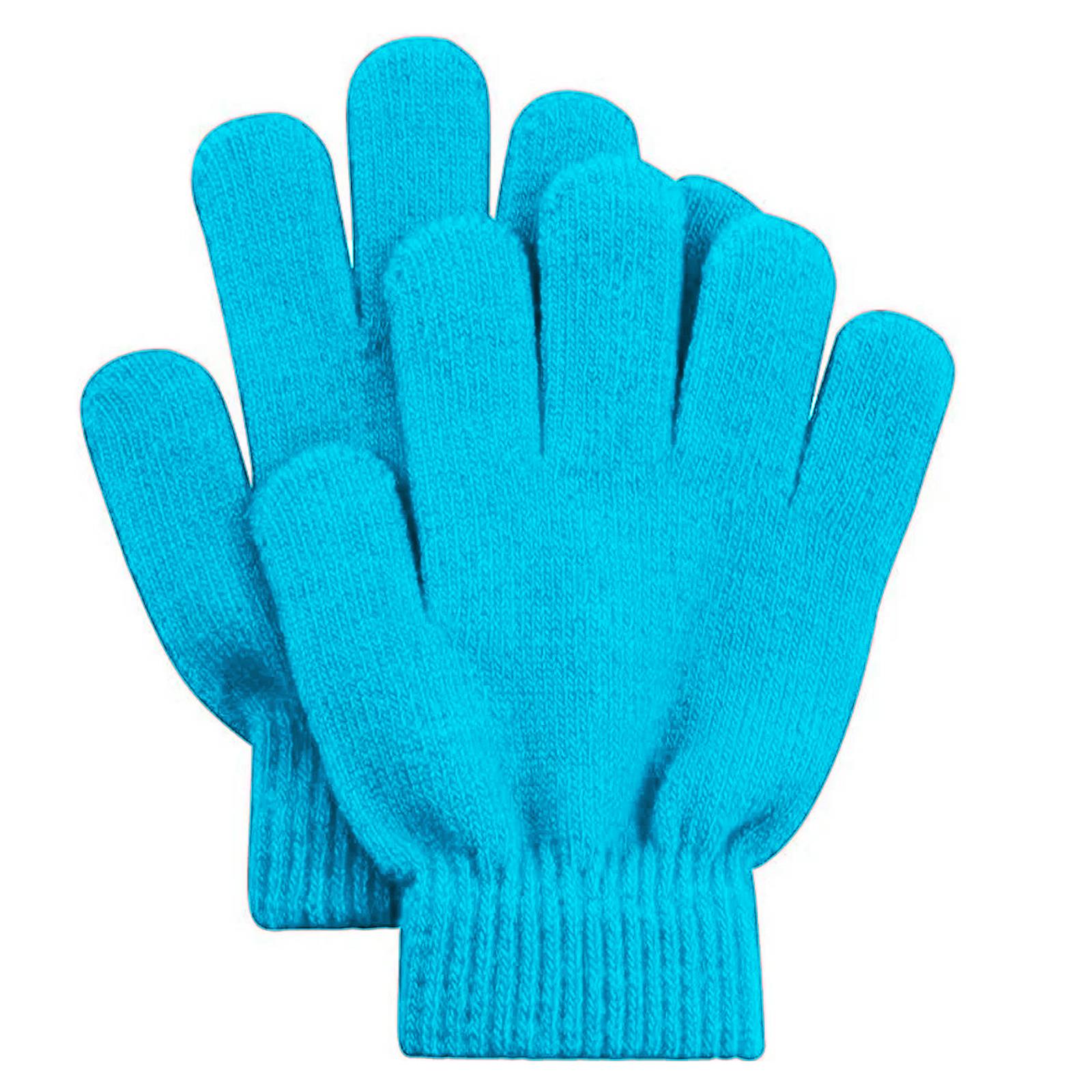Mädchen magische Handschuhe warm Winter Kinder Jungen Unisex dehnbar Kinder schwarz Handschuhe Menge - Bild 12 von 51
