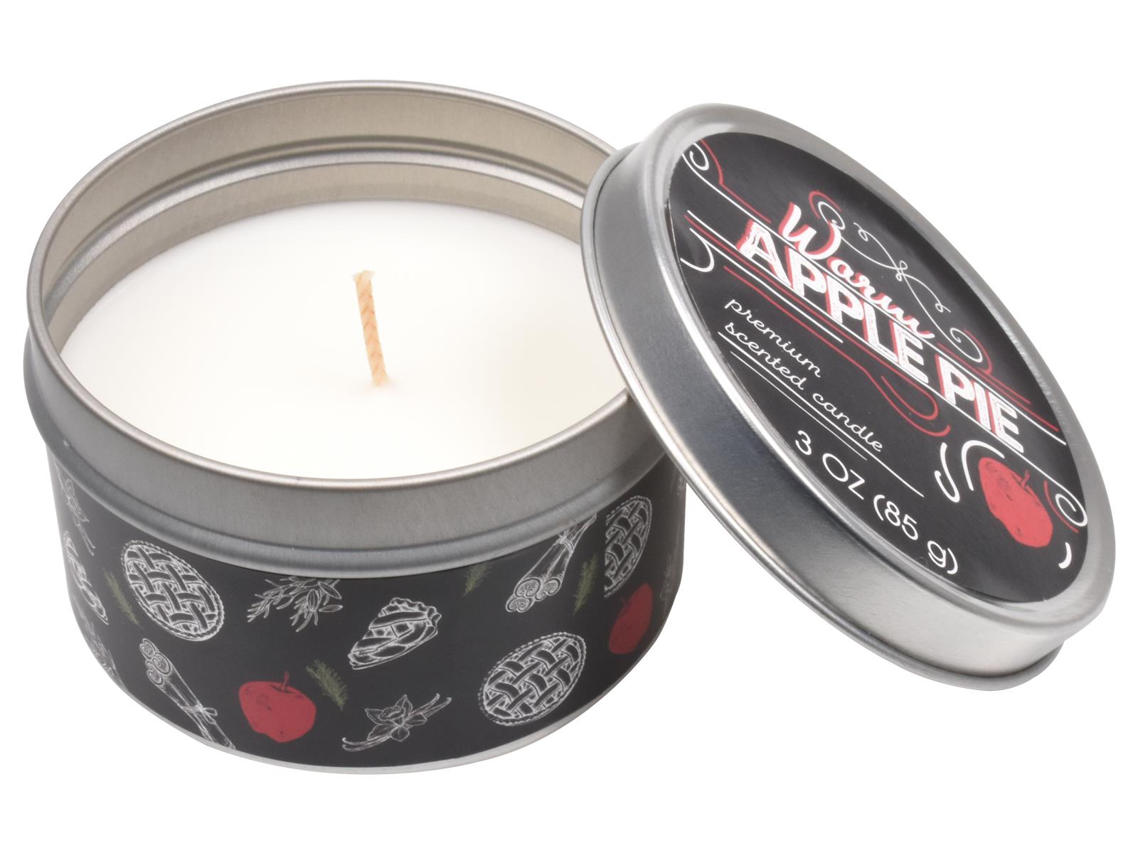 Scented Candles New Set of 3 Festive Christmas Decorative Tin Xmas Gift set - Picture 69 of 99