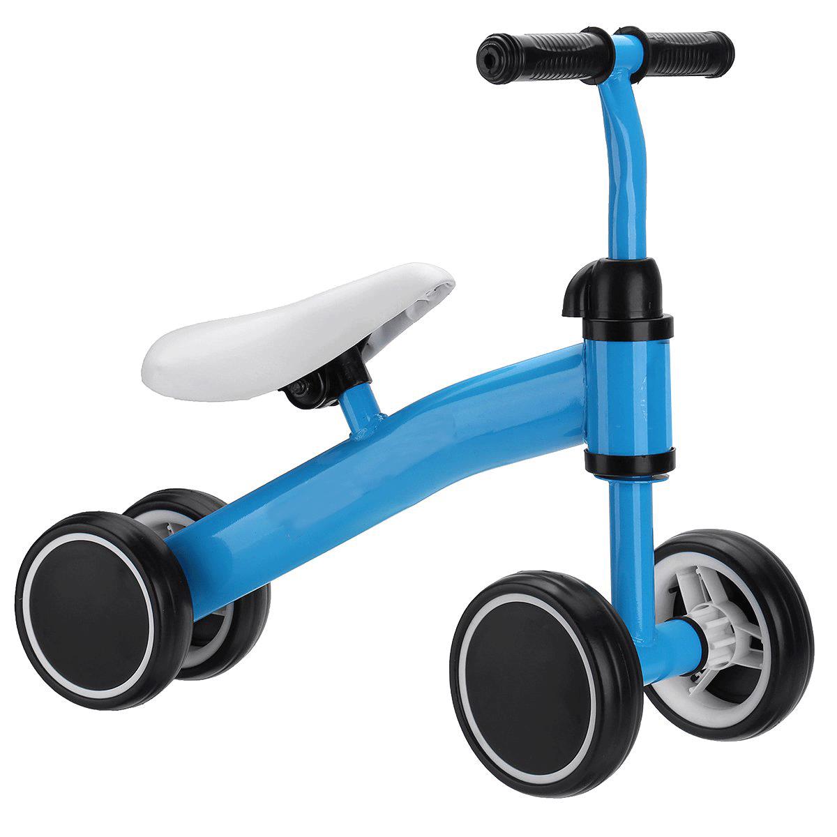 Baby Balance Bike Toddler Ride On 4 Wheels Bicycle Cup Kids Toy Perfect Gifts - Picture 2 of 10