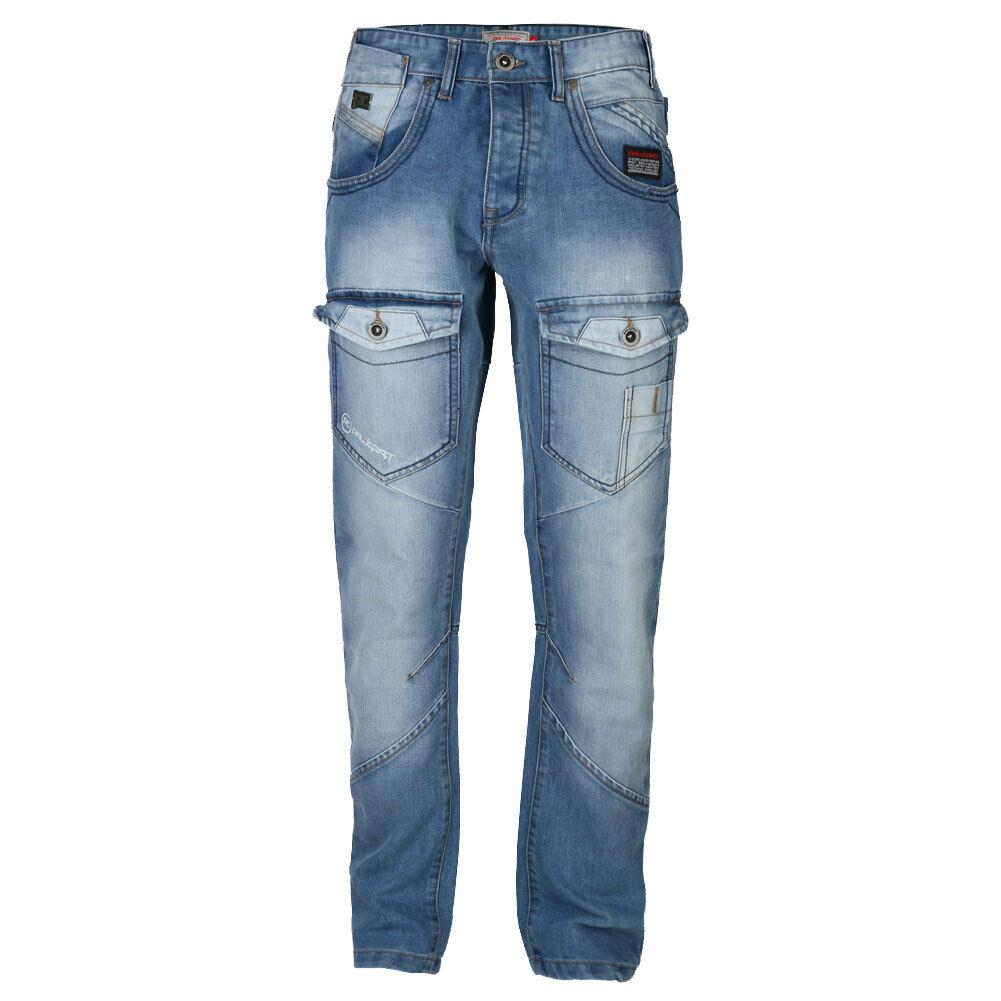 Pantalones de mezclilla informales Rawcraft para hombre rectos Vanqsh Chilrob Darhust - Imagen 12 de 13