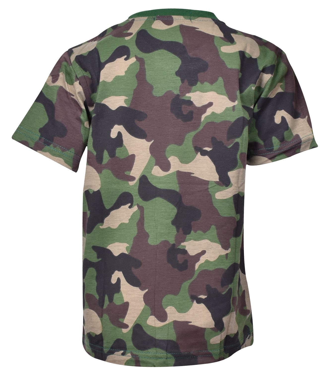 Kids camo Maglietta Esercito Hedgerow Mimetica Tee Top Estate Soldato