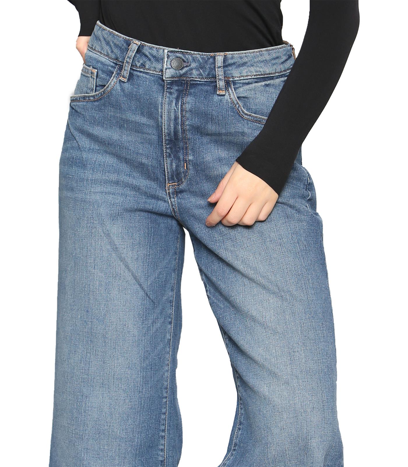 Pantalones de mezclilla para mujer Bootcut elásticos tiro medio acampanados pantalones largos pantalones talla 6-30 - Imagen 54 de 62