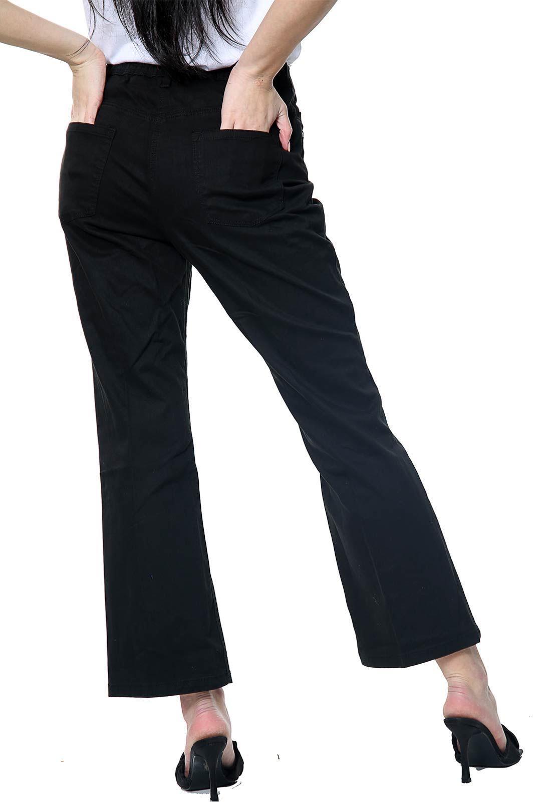 Pantalones de mezclilla para mujer Bootcut elásticos tiro medio acampanados pantalones largos pantalones talla 6-30 - Imagen 13 de 62