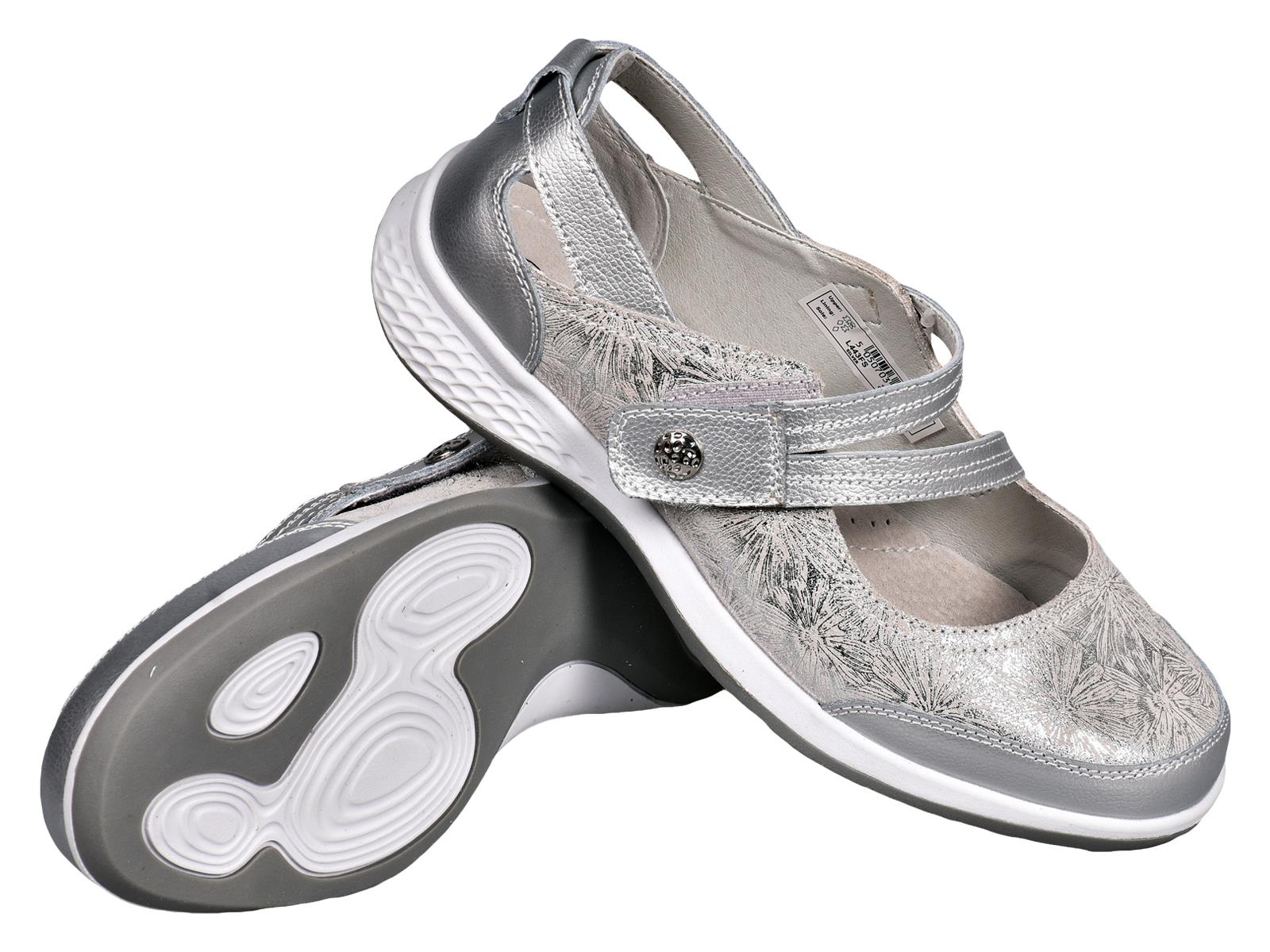 Ladies Mary Jane Sandals Flat Pumps EEE Wide Fit Comfort Bar Shoes UK Size 3 - 9 - Picture 23 of 30
