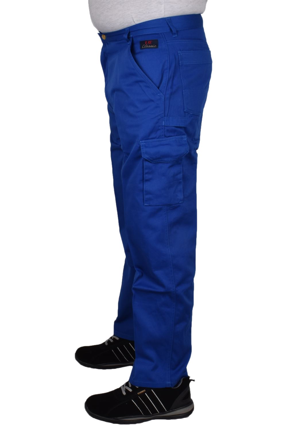 Mens Cargo Combat Work Trousers Multi Pockets Heavy Duty Safety Pants Size 2844 eBay