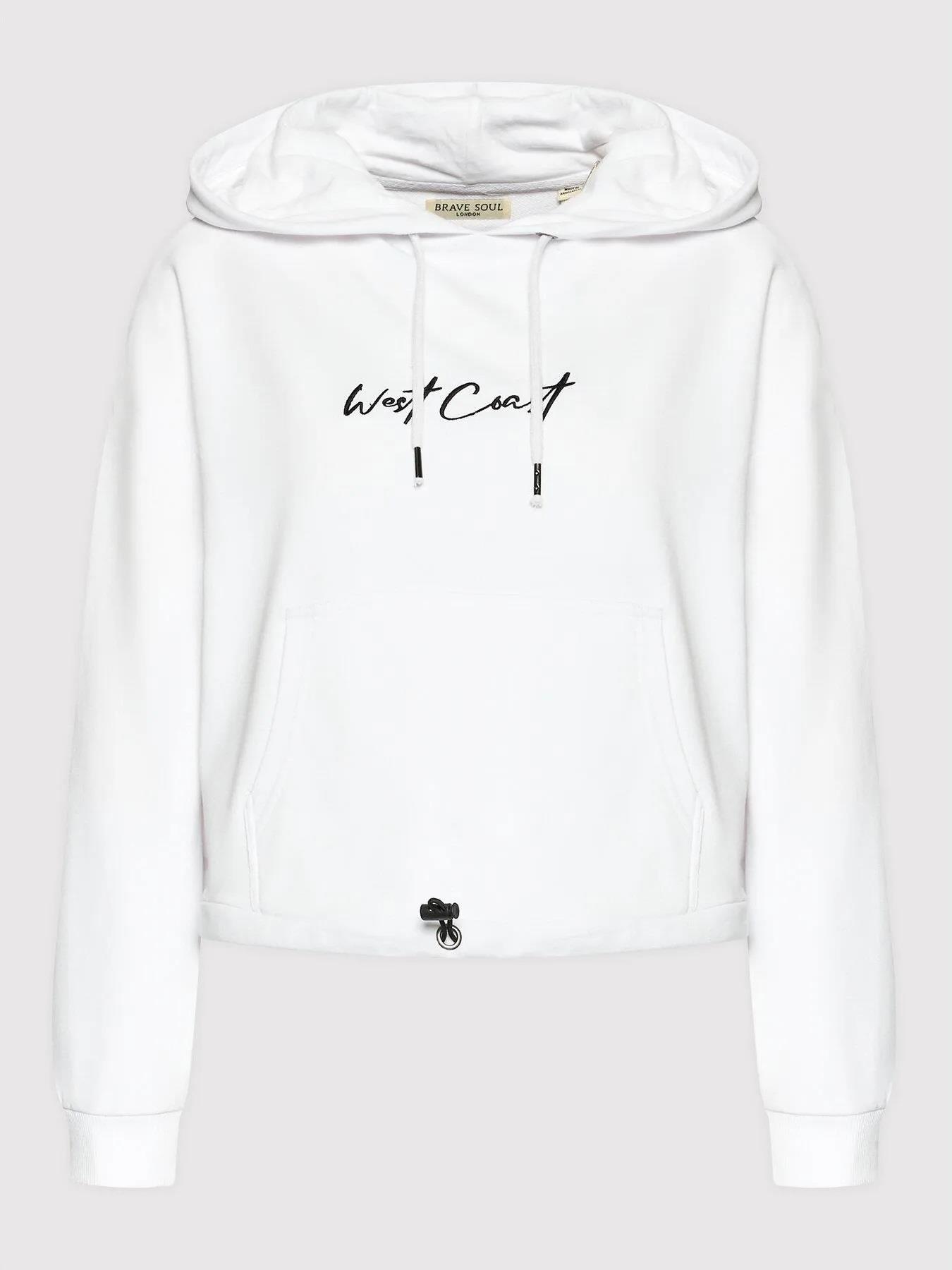 Ladies Cropped Hoodie Top Pullover Crop Top Womens Long Sleeve Plain Sweatshirt - Picture 17 of 20