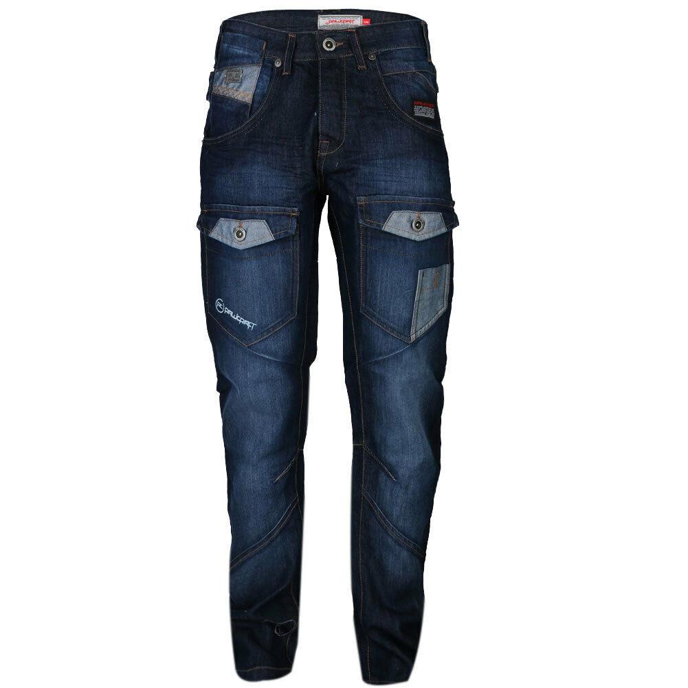 Pantalones de mezclilla informales Rawcraft para hombre rectos Vanqsh Chilrob Darhust - Imagen 11 de 13