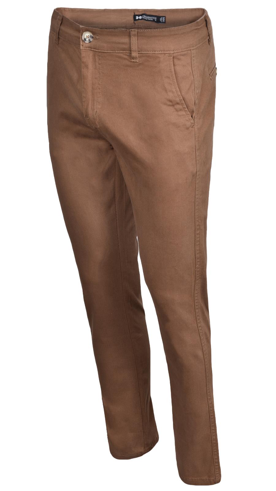 Pantalones de mezclilla CROSSHATCH para hombre elásticos chinos de diseñador informales de trabajo baratos - Imagen 32 de 74