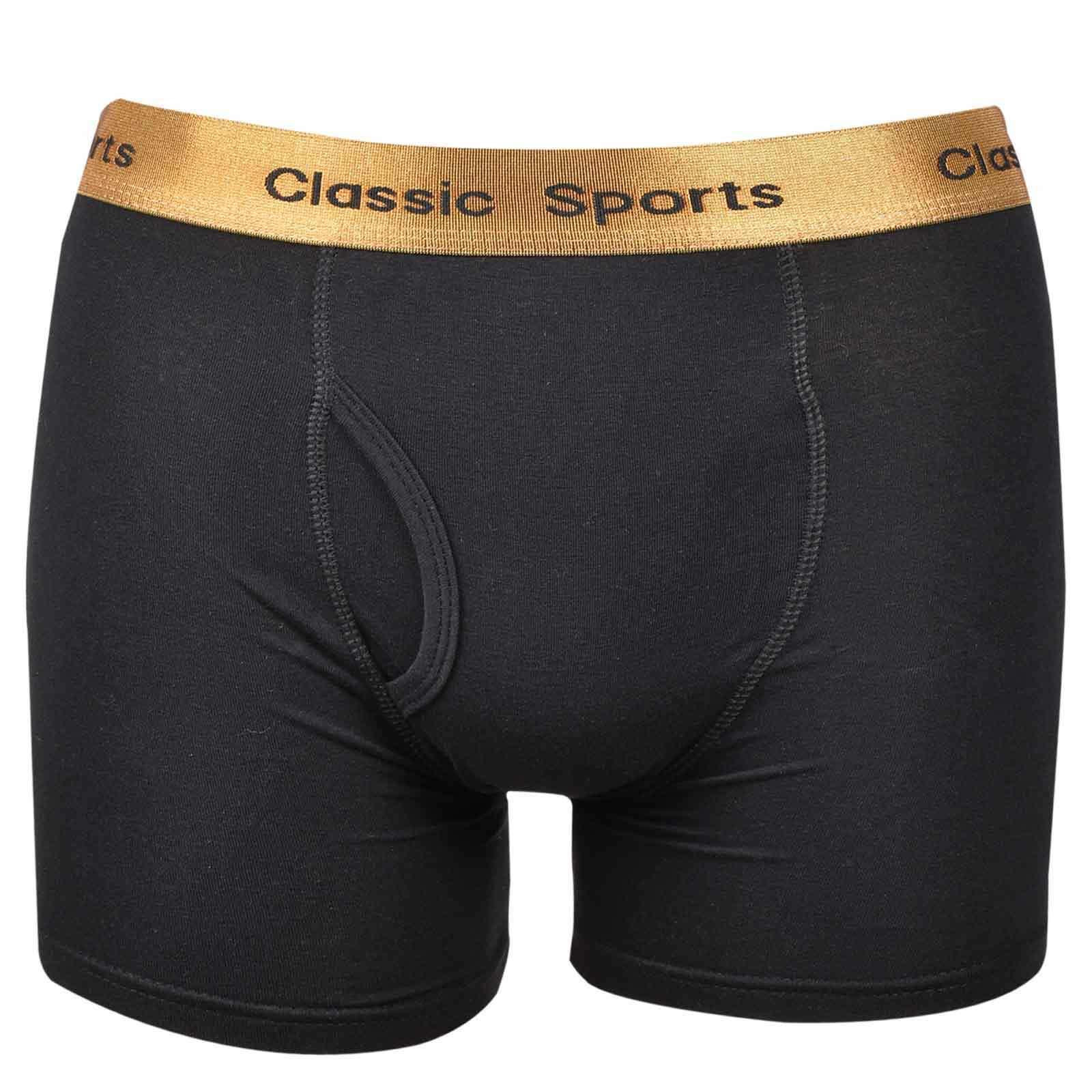 Mens Boxer Classic Sports Rib Shorts Underwear Underpants Trunks 3-12 Pack S-2XL - Picture 25 of 30