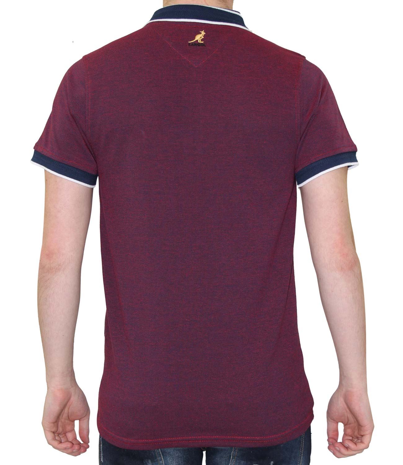 Shirt Top Kangol New Men/’s Joshua Designer 100/% Cotton Pique Polo Summer T