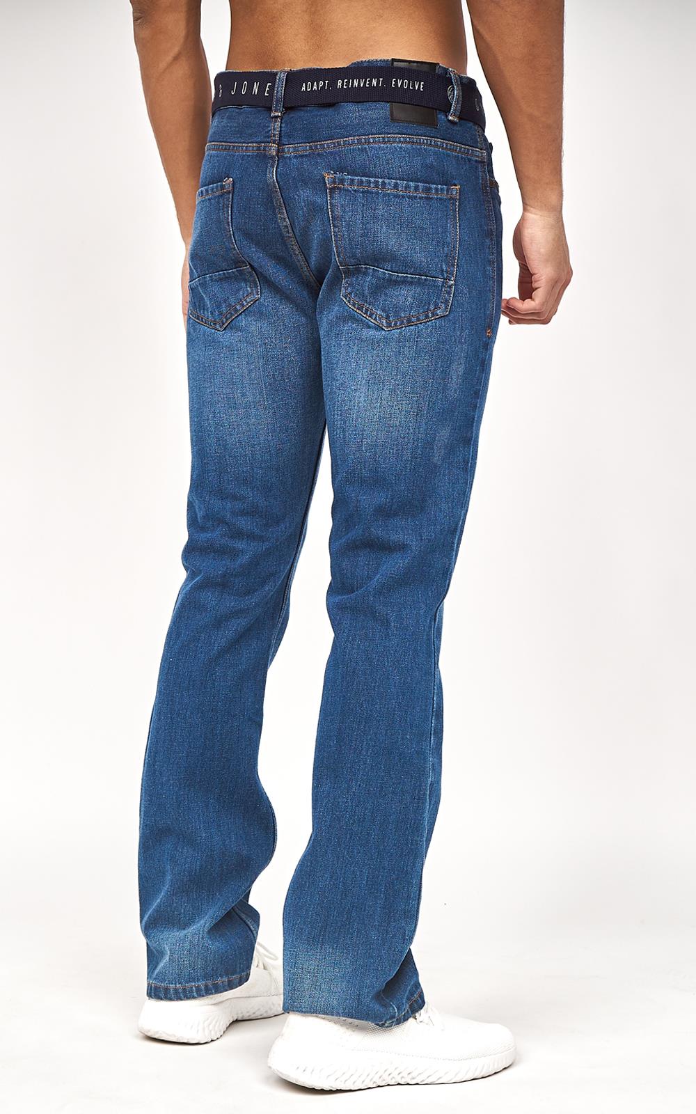 Pantalones de mezclilla regulares de diseñador Smith and Jones para hombre 28-48 - Imagen 25 de 25