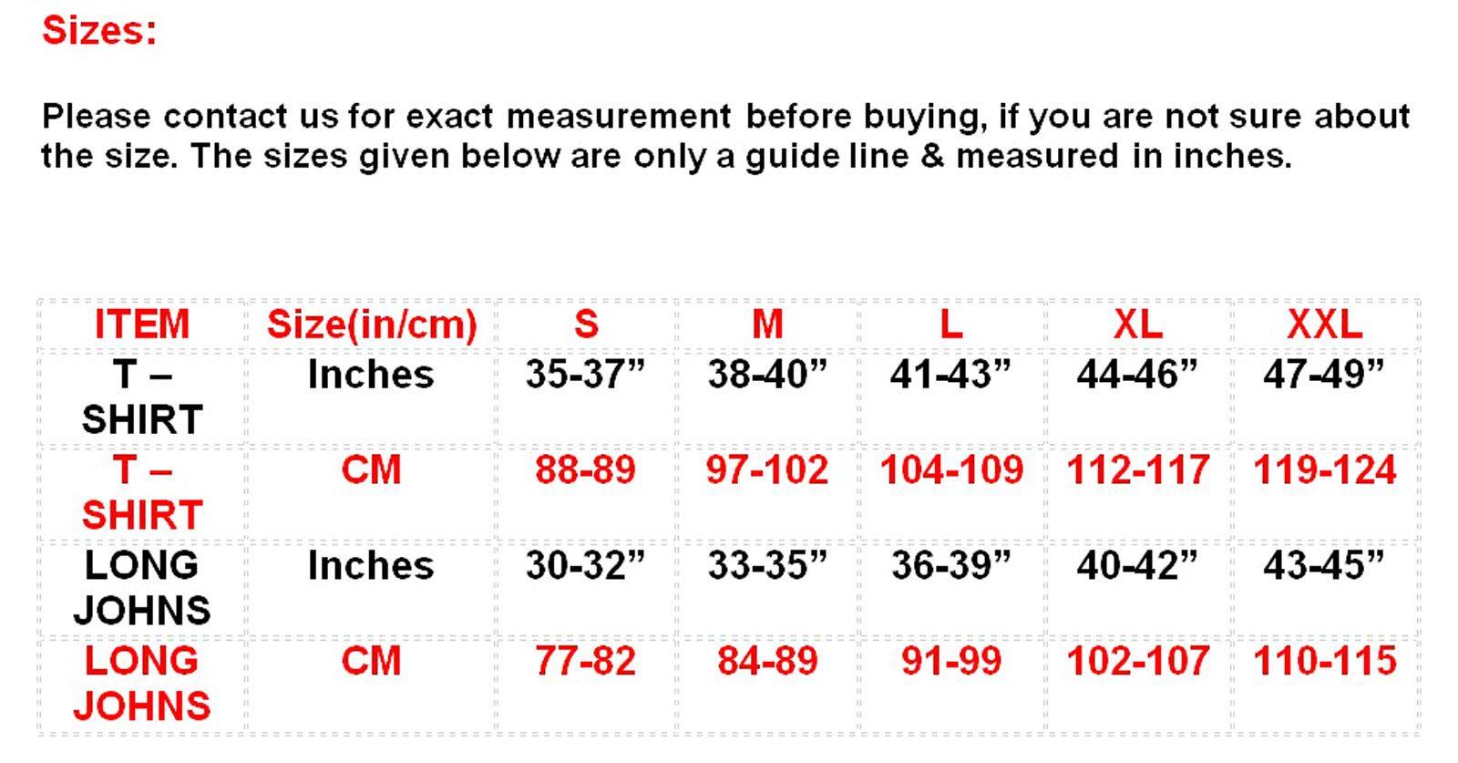 2 Full Set Mens Thermal Long Johns Top Bottom Underwear TShirt Short Long Sleeve - Picture 21 of 21