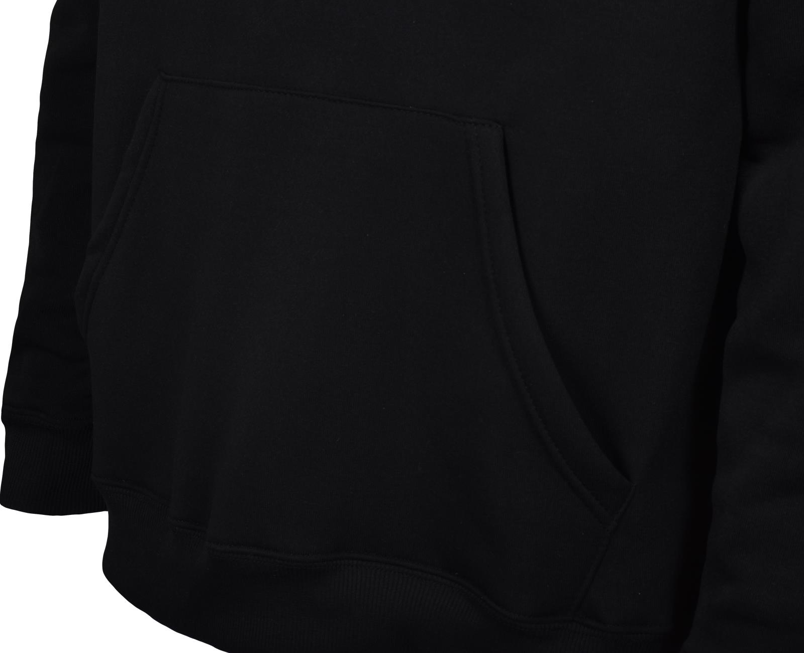 Womens Plain Hoodie Pullover Long Sleeve Fleece Ladies Sweatshirt Hooded Top - Picture 15 of 22