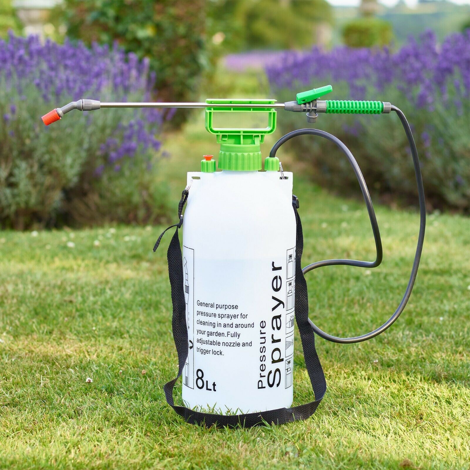 Pressure Sprayer Manual Knapsack Hand Pump Weed Killer Garden Spray