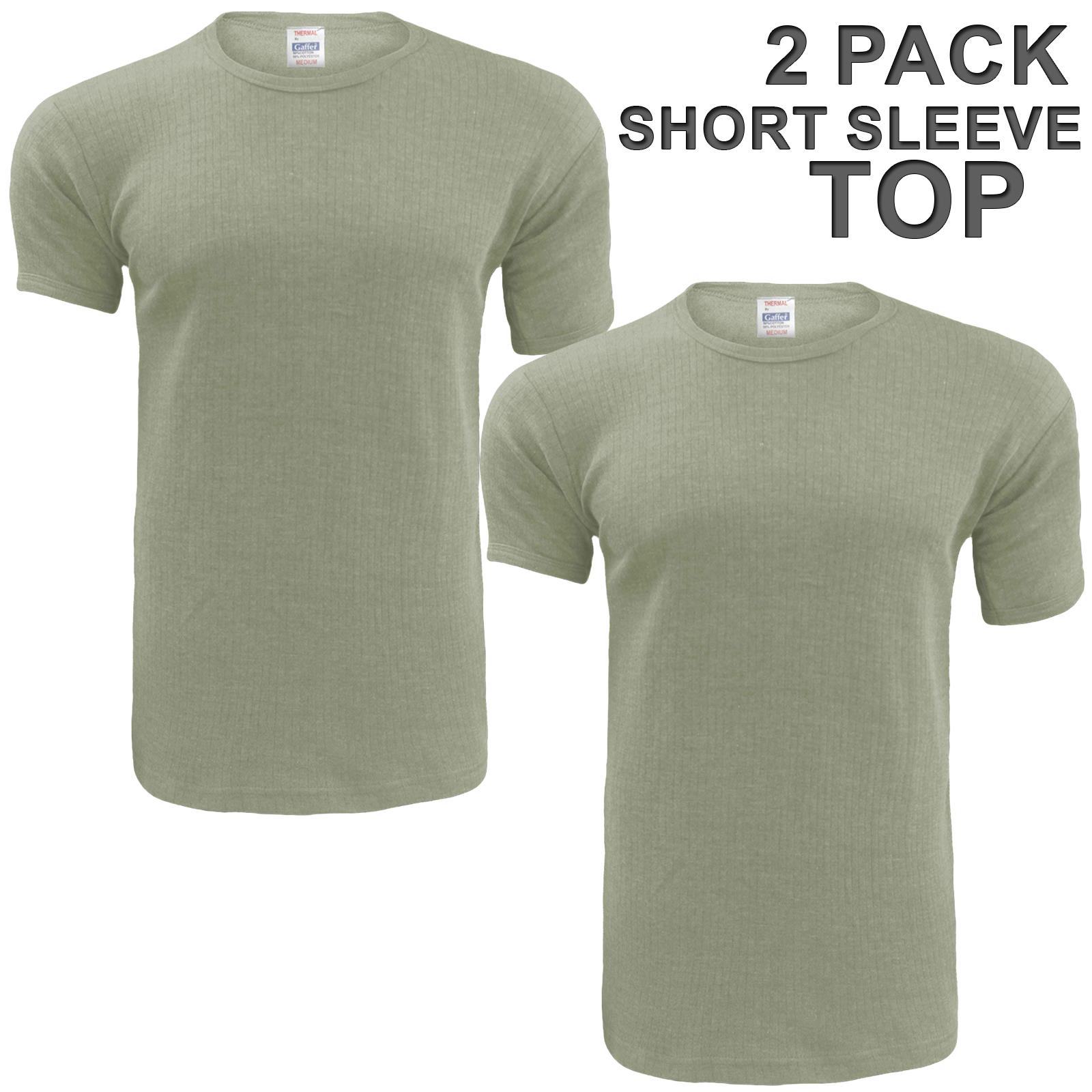 2 x Full Set Mens Thermal Underwear Half Long Sleeve Vest Top Bottom Long Johns - Picture 28 of 38