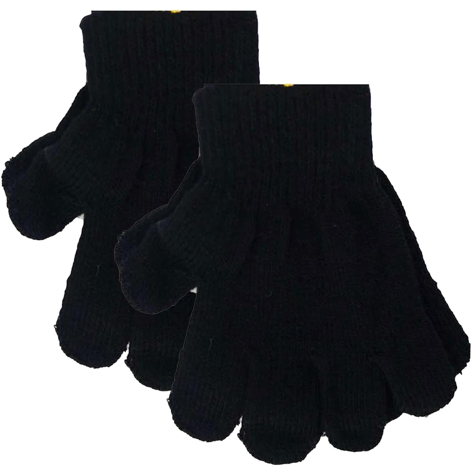 Mädchen magische Handschuhe warm Winter Kinder Jungen Unisex dehnbar Kinder schwarz Handschuhe Menge - Bild 24 von 51