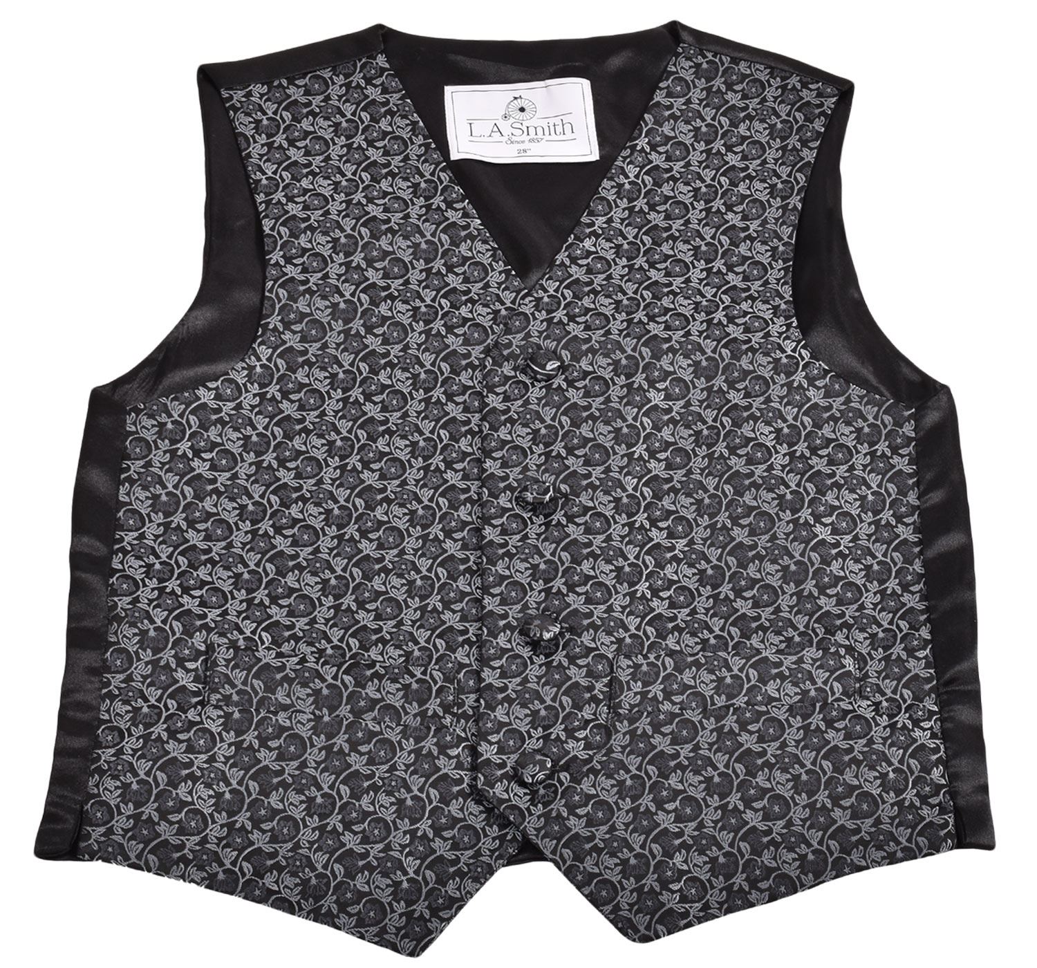 Kids Boy Dance Stage Performance Vest Costume Jacket Fancy Infants Waistcoat UK - Picture 10 of 22