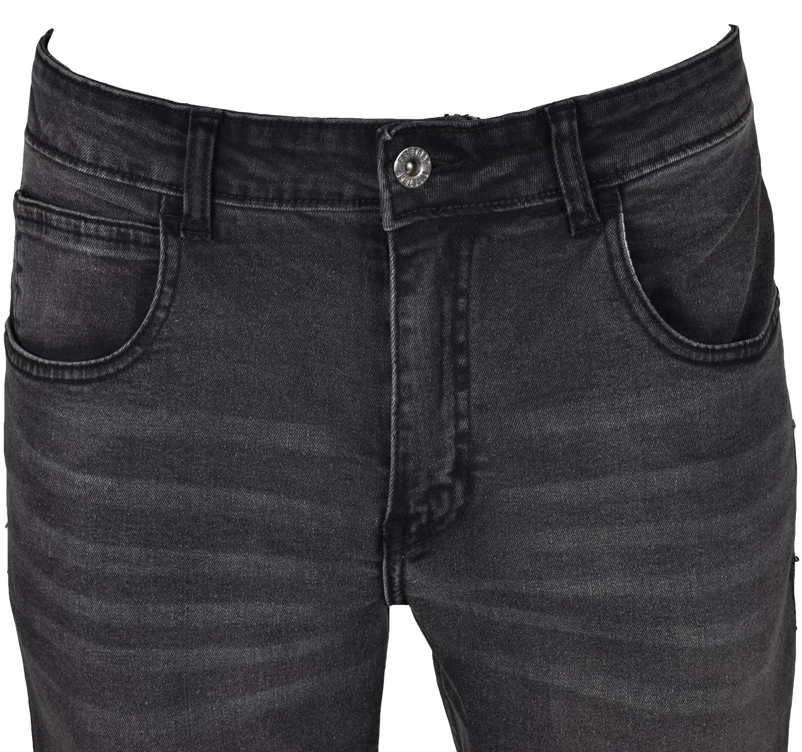 Pantalones de mezclilla Firetrap informales de pierna recta elegantes elásticos ajustados - Imagen 11 de 44