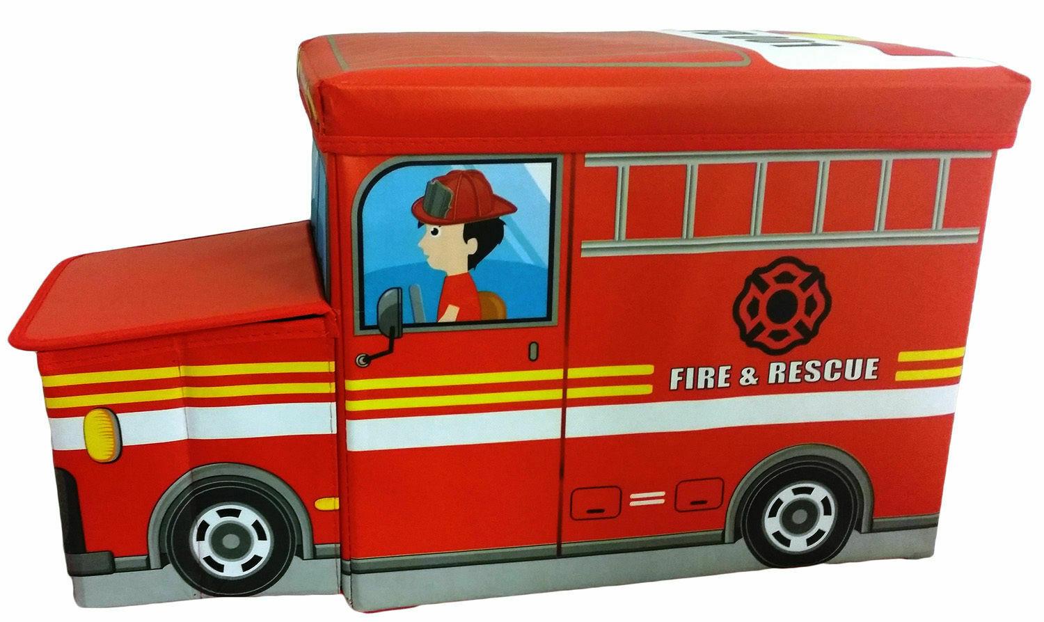 Kids Storage Seat Box Bus Children Toddler Books Chest Clothes Stool Folding Toy Kids Storage Seat Box Bus Children Toddler Books Chest Clothes Stool Folding Toy