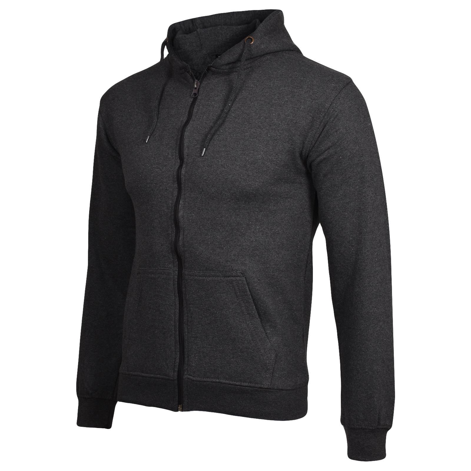 Kids Zip up Hoodie Sweatshirts PE School Jumpers Fleece Hoodies For Boys Girls - Picture 213 of 264